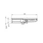 PINCE CROCODILE ISOLEE 4mm 6A  - ROUGE (AK 10)