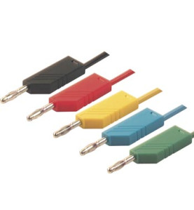 CORDON DE MESURE 4mm 100cm - VERT (MLN-SIL 100/1) - Velleman
