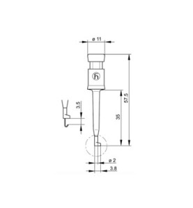 GRIP-FILS MINIATURE A RACCORDEMENT PAR SOUDURE (KLEPS 2) - NOIR - Vell
