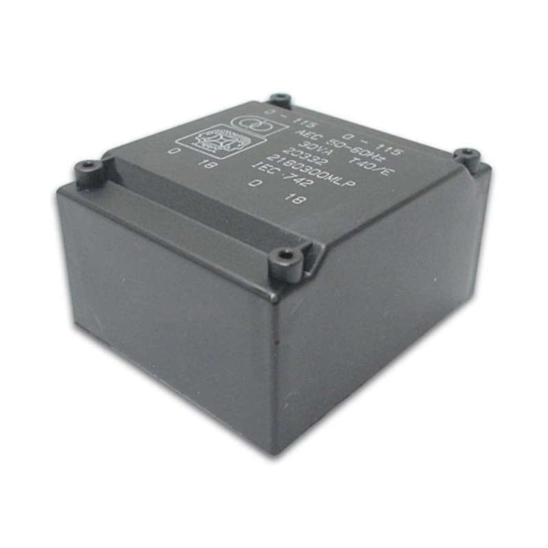 TRANSFORMATEUR BAS PROFIL 10VA 2 x 24V / 2 x 0.208A TRANSFORMATEUR BAS PROFIL 10VA 2 x 24V / 2 x 0.208A