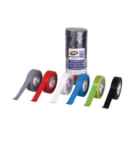 Ruban isolant PVC VDE - assortiment 19mm x 20m - lot de 10 - PRL