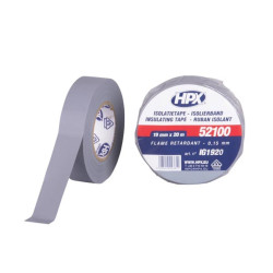 Ruban isolant PVC VDE - gris 19mm x 20m - PRL