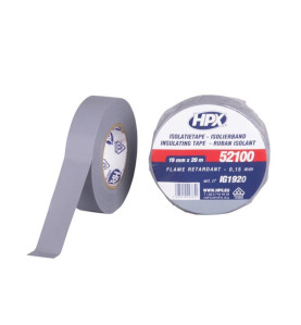 Ruban isolant PVC VDE - gris 19mm x 20m - PRL
