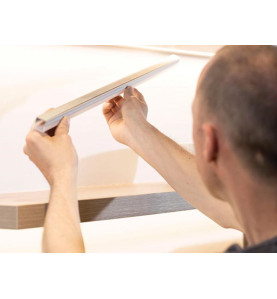Ruban adhésif double face multi-tack - semi-transparent - 12 mm x 25 m