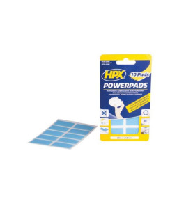 Pads adhésifs double face (10 pièces) - 20mm x 40mm - PRL