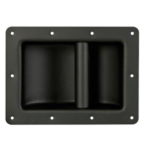 POIGNÉE ROBUSTE POUR ENCEINTES, NOIR MÉTALLIQUE, 220 x 160mm - VS