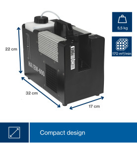 MACHINE À BRUME FINE - 600 W - VS