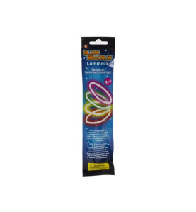 JEU DE TUBES FLUORESCENTS Ø 0.5 x 20 cm - DIFFÉRENTES COULEURS (3 pcs 