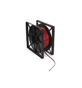 CÂBLE HAUT-PARLEUR - ROUGE/NOIR - 2 x 0.75 mm² - 100 m - VS