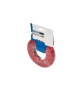 CÂBLE HAUT-PARLEUR - ROUGE/NOIR - 2 x 1.50 mm² - 25 m - VS