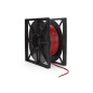 CÂBLE HAUT-PARLEUR - ROUGE/NOIR - 2 x 2.50 mm² - 100 m