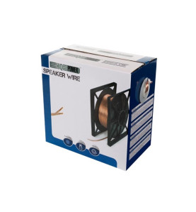CÂBLE HAUT-PARLEUR - TRANSPARENT - 2 x 1.50 mm² - 100 m - VS