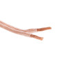 CÂBLE HAUT-PARLEUR - TRANSPARENT - 2 x 2.50 mm² - 100 m