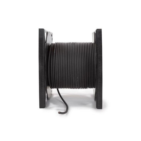 CÂBLE HAUT-PARLEUR QUALITE SUP. - NOIR - 2 x 1.50 mm² - 100 m