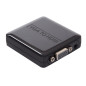 ADAPTATEUR VGA + AUDIO VERS HDMI ADAPTATEUR VGA + AUDIO VERS HDMI