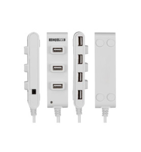 HUB USB 2.0 HAUTE VITESSE - 7 PORTS - Velleman