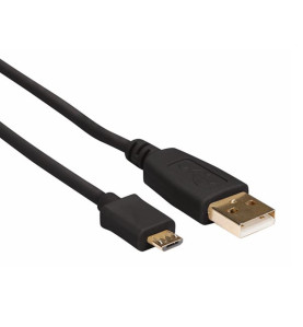 FICHE USB 2.0 A VERS FICHE MICRO USB / CUIVRE / DE BASE / 0.75 m / DOR