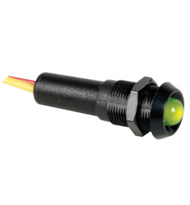VOYANT LED VERT 24V - BOITIER NOIR - Velleman
