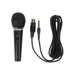 MICROPHONE DYNAMIQUE - NOIR - VS