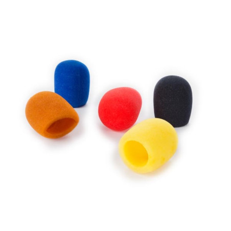 JEU DE BONNETTES ANTI-VENT POUR MICROPHONE - 5 pcs - VS