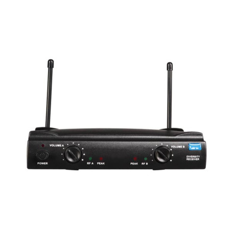 MICROPHONE UHF SANS FIL - 2 CANAUX