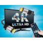 Câble HDMI 2.0 tressé en coton avec connecteur plaqué or - 4K Video - 10 mètres