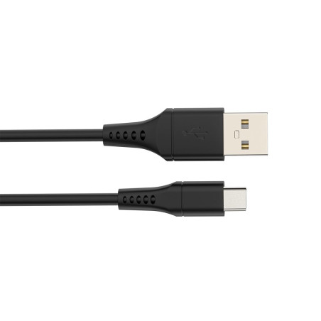 Câble USB - USB 2.0 A à C 60W, nickelé, câble TPE - 1 mètre - Velleman