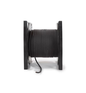 CÂBLE OFC POUR MICROPHONE - DOUBLE GAINE - NOIR - 100 m - VS