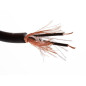 CÂBLE OFC POUR MICROPHONE - DOUBLE GAINE - NOIR - 100 m CÂBLE OFC POUR MICROPHONE - DOUBLE GAINE - NOIR - 100 m