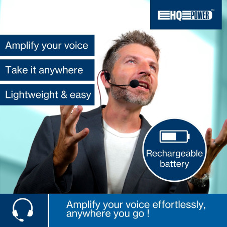 AMPLIFICATEUR DE VOIX PORTABLE