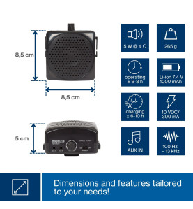 AMPLIFICATEUR DE VOIX PORTABLE - VS