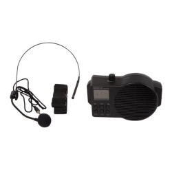 AMPLIFICATEUR DE VOIX PORTABLE AVEC USB/SD ET RADIO FM - VS