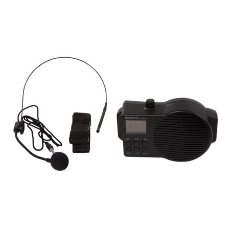 AMPLIFICATEUR DE VOIX PORTABLE AVEC USB/SD ET RADIO FM - VS