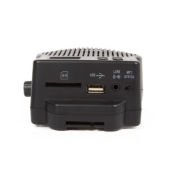 AMPLIFICATEUR DE VOIX PORTABLE AVEC USB/SD ET RADIO FM