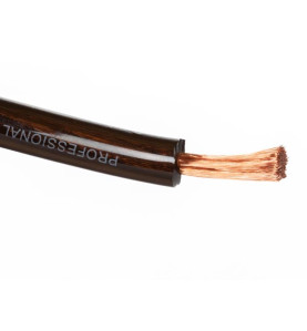 CÂBLE D'ALIMENTATION - NOIR TRANSPARENT - 100 m - VS