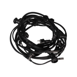 GUIRLANDE DE FÊTE À LED - 50 x DOUILLE E27 - SANS AMPOULES - 25 m - VS