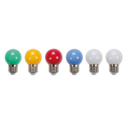 AMPOULES LED MULTICOLORES - 10 pcs - VS