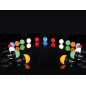 AMPOULES LED MULTICOLORES - 10 pcs AMPOULES LED MULTICOLORES - 10 pcs