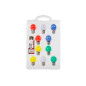 AMPOULES LED MULTICOLORES - 10 pcs AMPOULES LED MULTICOLORES - 10 pcs