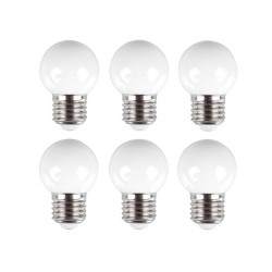 Lampes blanches de rechange - 6 pcs - VS