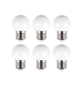Lampes blanches de rechange - 6 pcs - VS