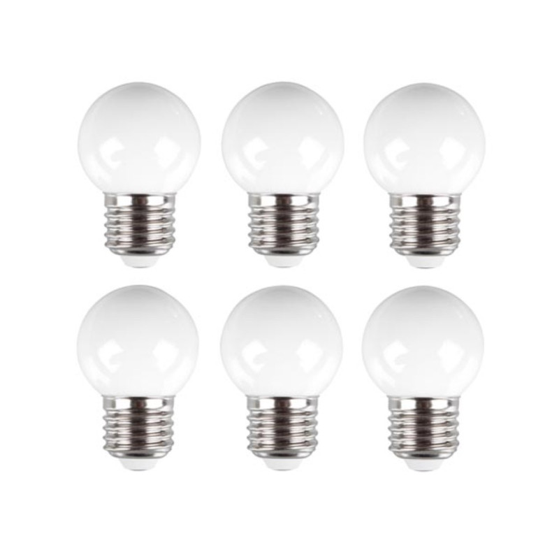 AMPOULES LED BLANC CHAUD - 10 pcs