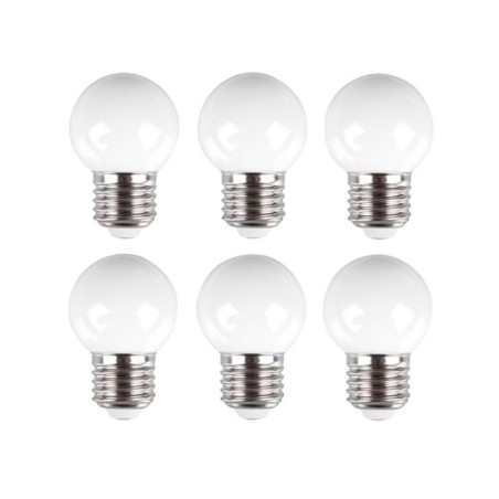 AMPOULES LED BLANC CHAUD - 10 pcs - VS