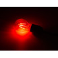 JEU D'AMPOULES À FILAMENT LED - A60 - VERRE CLAIR - 4 pcs - ROUGE - VERT - BLEU - ORANGE