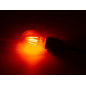 JEU D'AMPOULES À FILAMENT LED - A60 - VERRE CLAIR - 4 pcs - ROUGE - VERT - BLEU - ORANGE