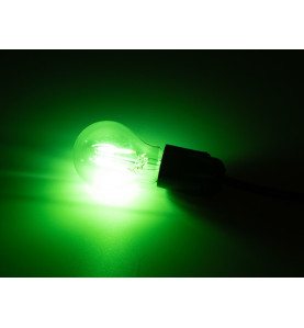 JEU D'AMPOULES À FILAMENT LED - A60 - VERRE CLAIR - 4 pcs - ROUGE - VE