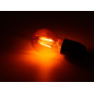 JEU D'AMPOULES À FILAMENT LED - A60 - VERRE COLORÉ - 4 pcs - ROUGE - VERT - BLEU - ORANGE
