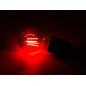 JEU D'AMPOULES À FILAMENT LED - A60 - VERRE COLORÉ - 4 pcs - ROUGE - VERT - BLEU - ORANGE