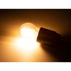 JEU D'AMPOULES À FILAMENT LED - G45 - VERRE CLAIR - 4 pcs - ROUGE - VERT - BLEU - ORANGE