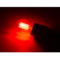 JEU D'AMPOULES À FILAMENT LED - G45 - VERRE CLAIR - 4 pcs - ROUGE - VERT - BLEU - ORANGE